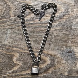 Lock necklace